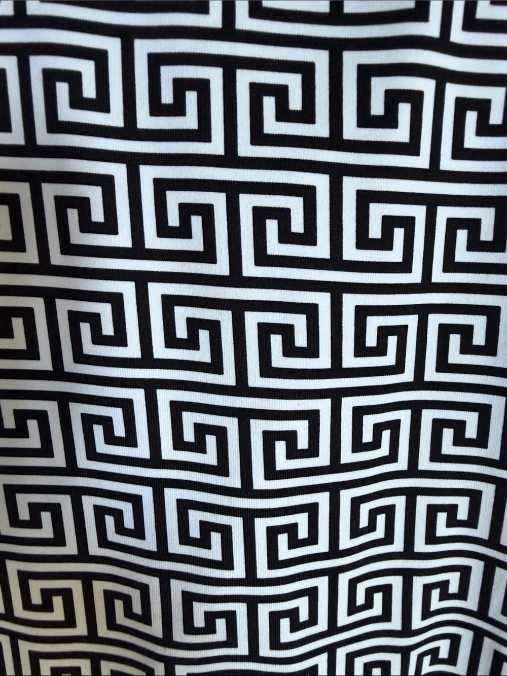 J. McLaughlin Black and White Geometric Print Button-Up - Worn Once - LIKE NEW